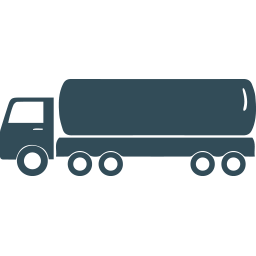 tanker service trucking icon
